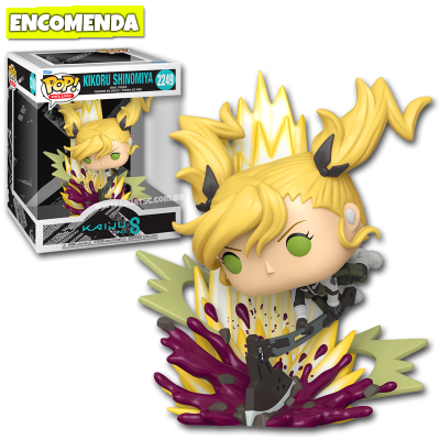 PRÉ-VENDA: Funko Pop! Deluxe Kaiju No. 8 - Kikoru Shinomiya Falling Thunder 2249