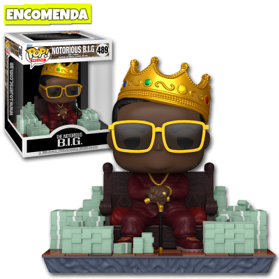 PRÉ-VENDA: Funko Pop! Deluxe The Notorious B.I.G. 489