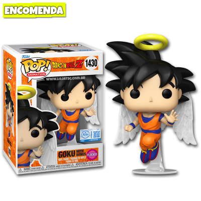 PRÉ-VENDA: Funko Pop! Dragon Ball - Goku with Wings 1430 Flocked