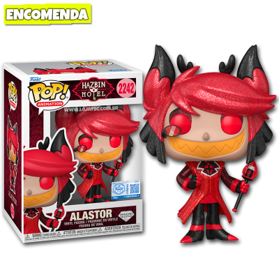 PRÉ-VENDA: Funko Pop! Hazbin Hotel - Alastor 2242 Diamond