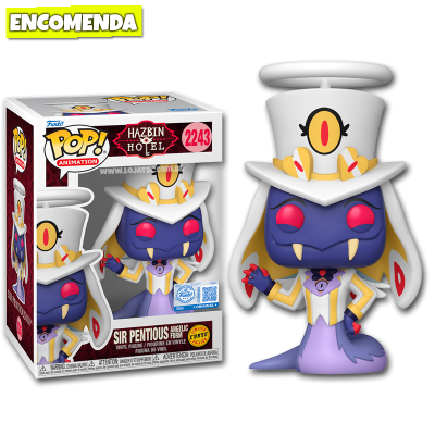 PRÉ-VENDA: Funko Pop! Hazbin Hotel - Sir Pentious 2243 CHASE