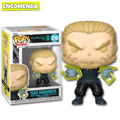 PRÉ-VENDA: Funko Pop! Kaiju No. 8 - Isao Shinomiya 2248