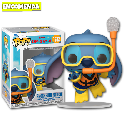 PRÉ-VENDA: Funko Pop! Lilo & Stitch - Snorkeling Stitch 1742