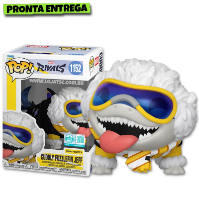 Funko Pop! Marvel Rivals - Cuddly Fuzzlefin Jeff 1152