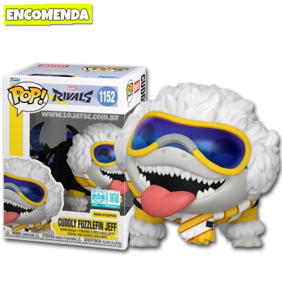 Funko Pop! Marvel Rivals - Cuddly Fuzzlefin Jeff 1152