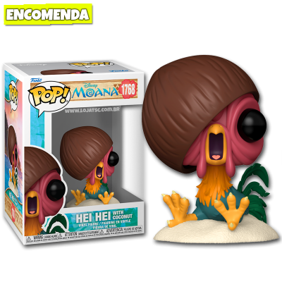 PRÉ-VENDA: Funko Pop! Moana - Hei Hei with Coconut 1768
