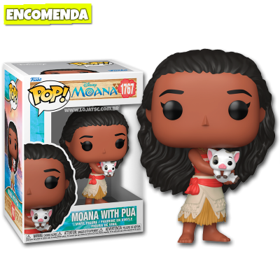 PRÉ-VENDA: Funko Pop! Moana - Moana with Pua 1767