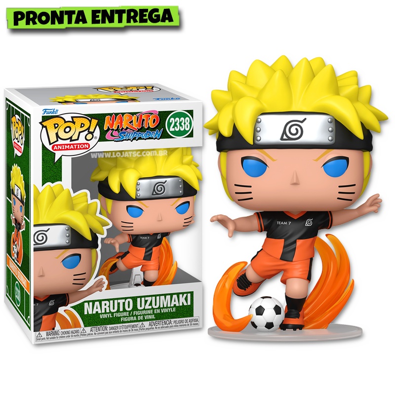 Funko Pop! Naruto Shippuden - Naruto Uzumaki Soccer 2338 - Loja TSC