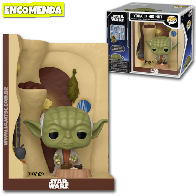 PRÉ-VENDA: Funko Pop! Nooks Star Wars - Yoda in His Hut