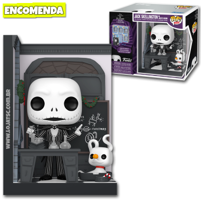 PRÉ-VENDA: Funko Pop! Nooks The Nightmare Before Christmas - Jack Skellington in Jack’s Room