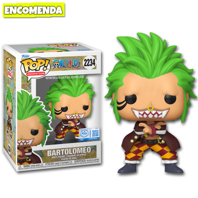 PRÉ-VENDA: Funko Pop! One Piece - Bartolomeo 2234