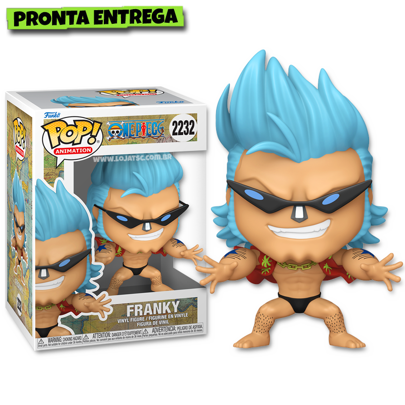 Funko Pop! One Piece - Franky with Sunglasses 2232 - Loja TSC