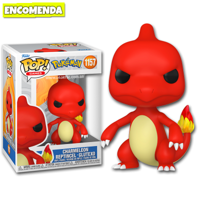 PRÉ-VENDA: Funko Pop! Pokémon - Charmeleon 1157