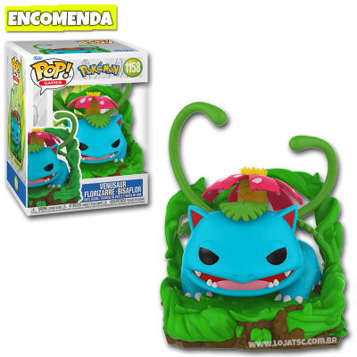 PRÉ-VENDA: Funko Pop! Premium Pokémon - Venusaur 1158