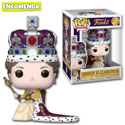 PRÉ-VENDA: Funko Pop! Premium Royals - Queen Elizabeth II Coronation 07