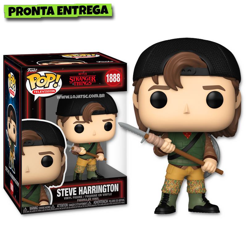Funko Pop! Stranger Things Season 5 - Steve Harrington 1888 - Loja TSC