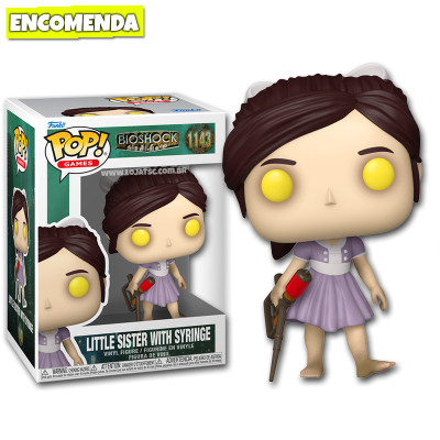 PRÉ-VENDA: Funko Pop! Super Bioshock - Little Sister with Syringe 1143