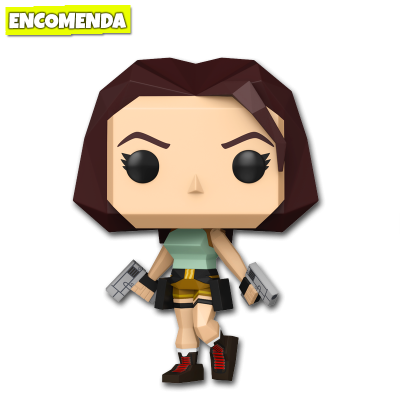 PRÉ-VENDA: Funko Pop! Tomb Raider - Lara Croft Polygon