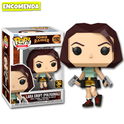 PRÉ-VENDA: Funko Pop! Tomb Raider - Lara Croft Polygonal 1192