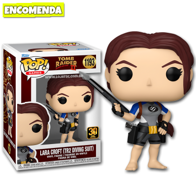 PRÉ-VENDA: Funko Pop! Tomb Raider - Lara Croft TR2 Diving Suit 1193