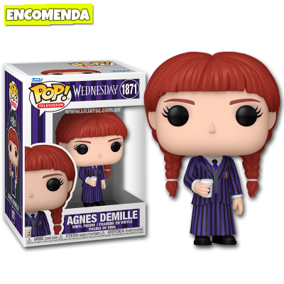 PRÉ-VENDA: Funko Pop! Wednesday 2 - Agnes Demille 1871