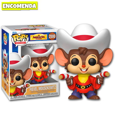 PRÉ-VENDA: Funko Pop! An American Tail Fivel Goes West - Fievel Mousekewitz 2000