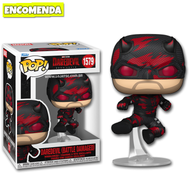 PRÉ-VENDA: Funko Pop! Daredevil Born Again Season 2 - Daredevil (Battle Damaged) 1579