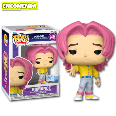 PRÉ-VENDA: Funko Pop! Guerreiras do K-Pop Huntrix Demon Hunters - Romance 2436