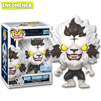 PRÉ-VENDA: Funko Pop! Solo Leveling - Baek Yoonho (Silver Mane) 2273
