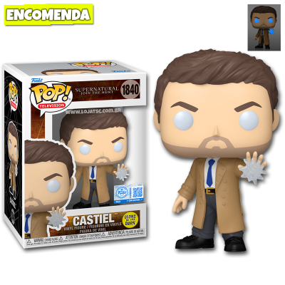 PRÉ-VENDA: Funko Pop! Supernatural - Castiel 1840 GITD