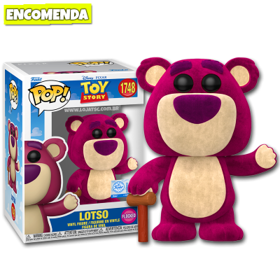 PRÉ-VENDA: Funko Pop! Toy Story - Lotso 1748 Flocked