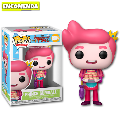 PRÉ-VENDA: Funko Pop! Adventure Time - Prince Gumball 1904