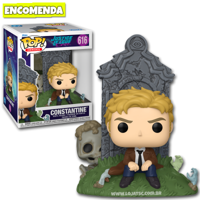 PRÉ-VENDA: Funko Pop! Deluxe Justice League Dark - Constantine 616