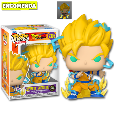 PRÉ-VENDA: Funko Pop! Dragon Ball DAIMA - Super Saiyan Son Goku Mini 2305 CHASE