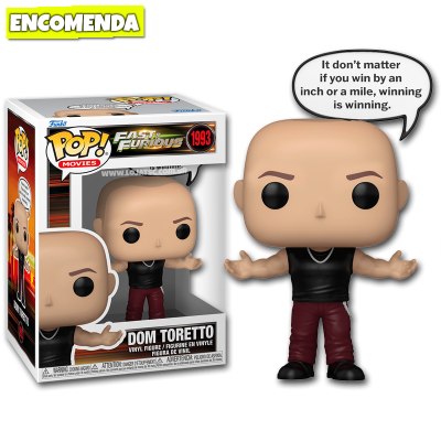 PRÉ-VENDA: Funko Pop! Fast & Furious - Dom Toretto 1993