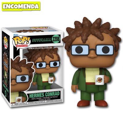 PRÉ-VENDA: Funko Pop! Futurama - Hermes Conrad 2208