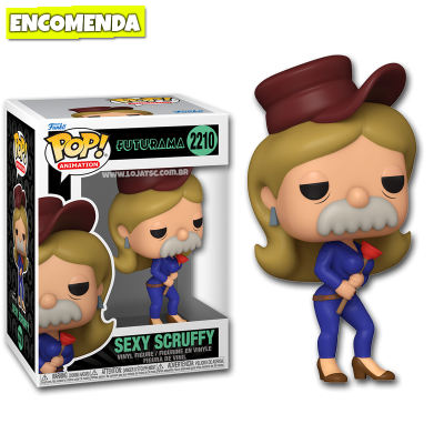 PRÉ-VENDA: Funko Pop! Futurama - Sexy Scruffy 2210
