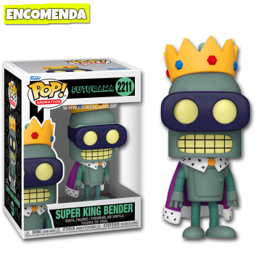 PRÉ-VENDA: Funko Pop! Futurama - Super King Bender 2211