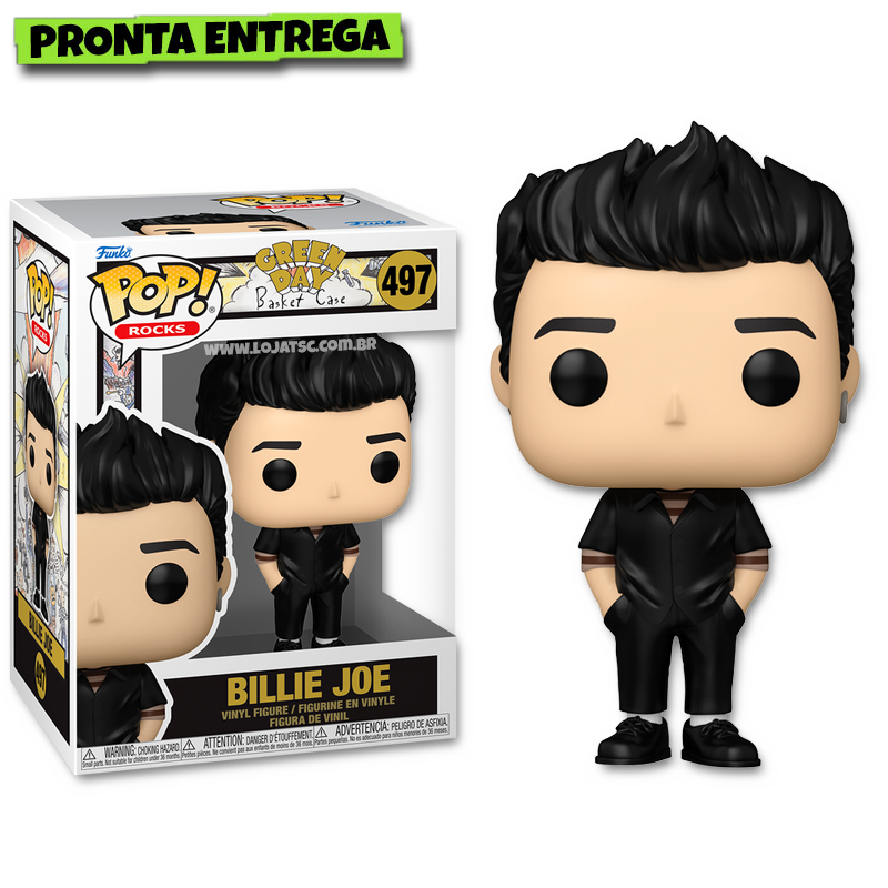 その他 CRAFTONE 1/6 KING OF POP Billie NO.012 Funko Pop! Green Day - Billie Joe 497 Basket Case - Loja TSC