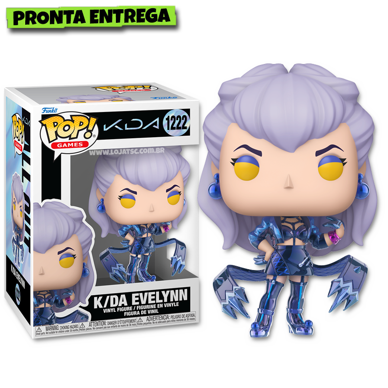 Funko Pop! League of Legends - K/DA Evelynn 1222 - Loja TSC