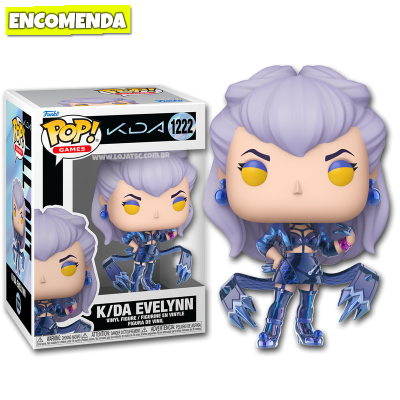 PRÉ-VENDA: Funko Pop! League of Legends - K/DA Evelynn 1222