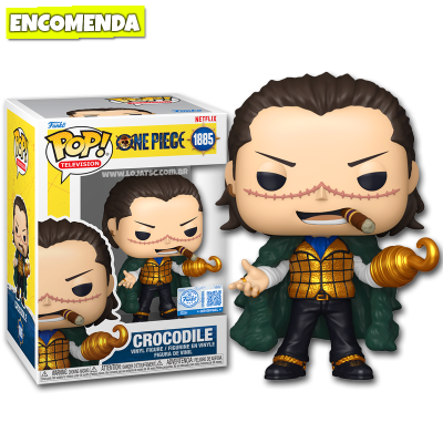 PRÉ-VENDA: Funko Pop! One Piece Live Action – Crocodile 1885