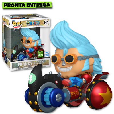 Funko Pop! Rides One Piece - Franky with Black Rhino FR-U 4 144