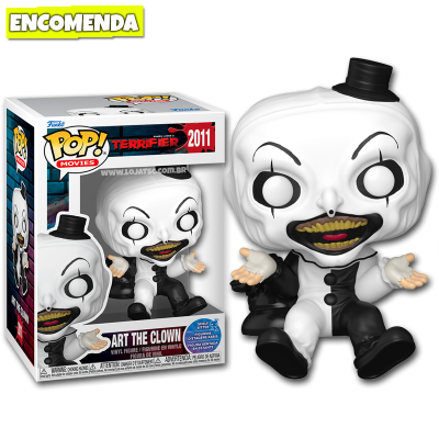 PRÉ-VENDA: Funko Pop! Shelf Sitter Terrifier - Art the Clown 2011