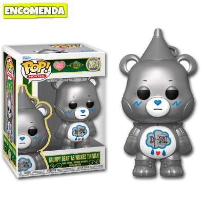 PRÉ-VENDA: Funko Pop! Care Bears x Wicked - Grumpy Bear as Wicked Tin Man 2054