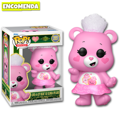 PRÉ-VENDA: Funko Pop! Care Bears x Wicked - Love-a-Lot Bear as Glinda Upland 2051