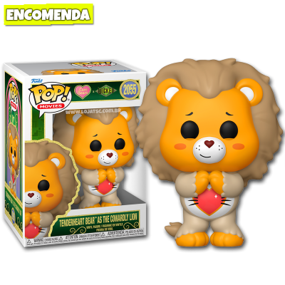 PRÉ-VENDA: Funko Pop! Care Bears x Wicked - Tenderheart Bear as The Cowardly Lion 2055