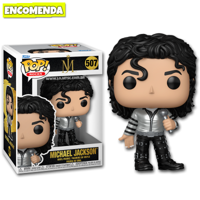 PRÉ-VENDA: Funko Pop! Michael Jackson Bad Tour Metallic 507