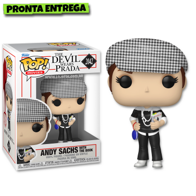 Funko Pop! O Diabo Veste Prada The Devil Wears Prada - Andy Sachs with The Book 2042
