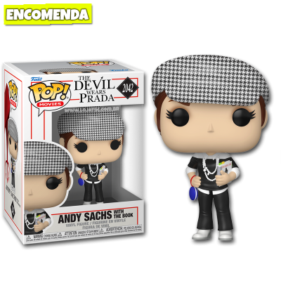 PRÉ-VENDA: Funko Pop! O Diabo Veste Prada The Devil Wears Prada - Andy Sachs with The Book 2042